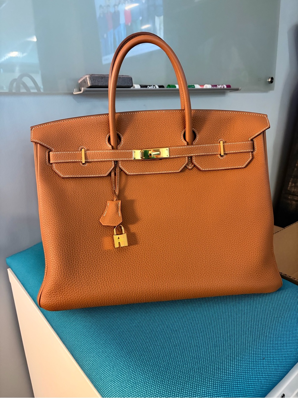 Hermès Birkin 40 Gold Togo Gold Hardware 2019